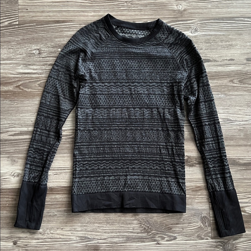 Lululemon Rest Less Pullover Black / White (Third Release)